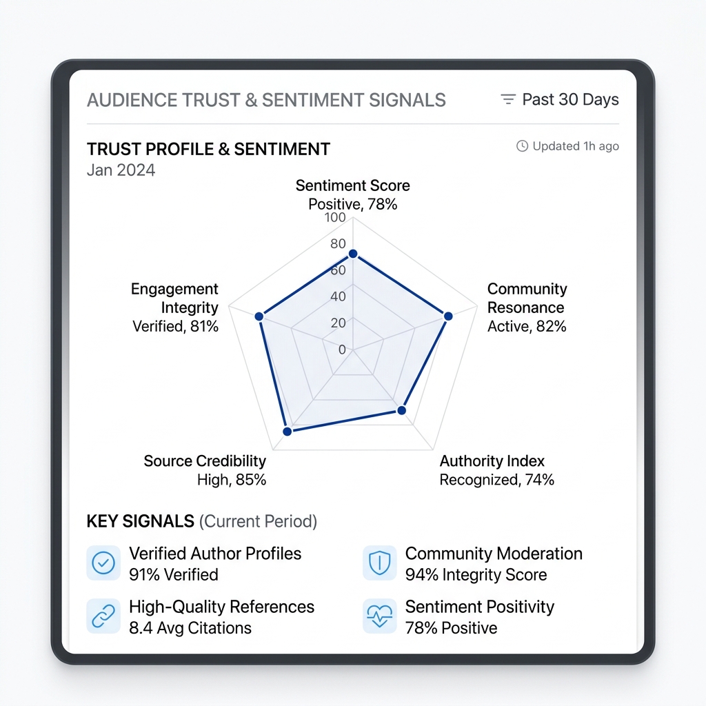 Audience Trust Signals